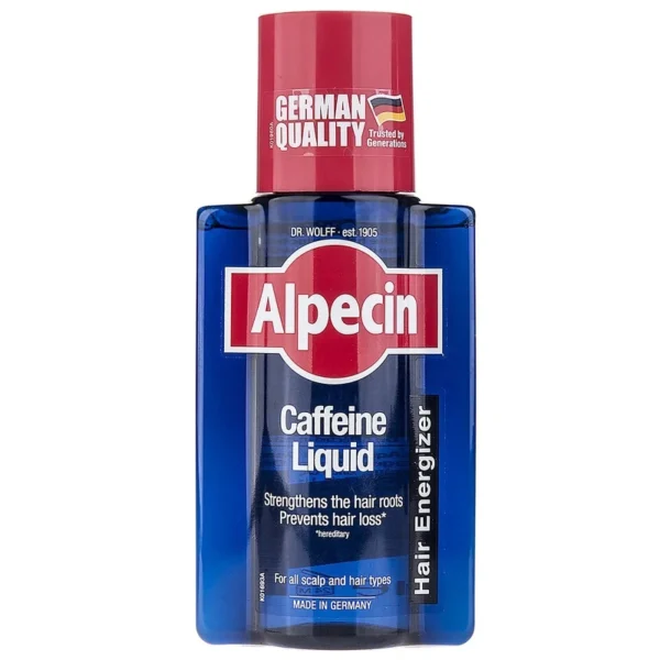 محلول تقویت کننده مو آلپسین مدل caffeine حجم 200 میلی لیتر