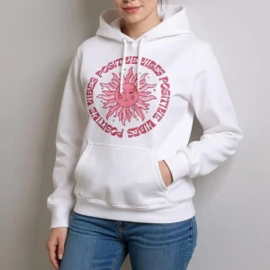 هودی زنانه طرح خورشید کد z010