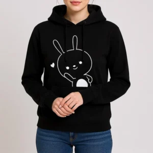 هودی زنانه فانتزی خرگوش F353